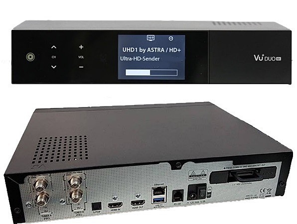 Инструкции Vu+ Duo 4K