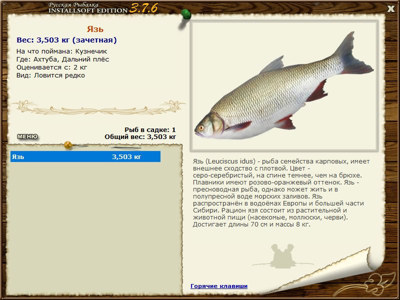 РУССКАЯ РЫБАЛКА Installsoft Edition 