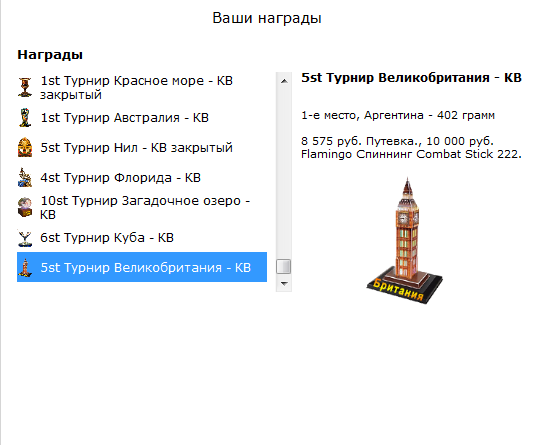 турниры • РУССКАЯ РЫБАЛКА