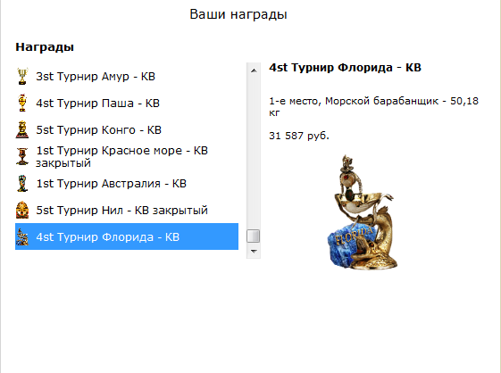 турниры • РУССКАЯ РЫБАЛКА