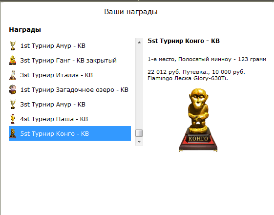 турниры • РУССКАЯ РЫБАЛКА