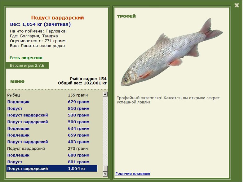 Подуст Вардарский 