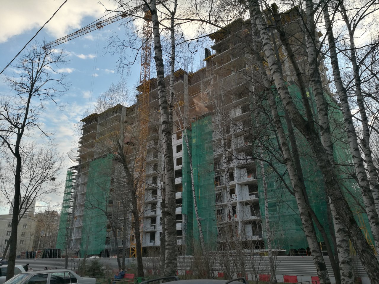 Кузьминки, кв.116, корп.2 (Шумилова ул., д.16, корп.2). 18.04.2019