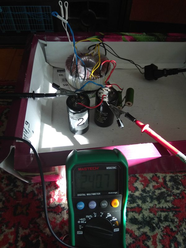 Формовка старых конденсаторов