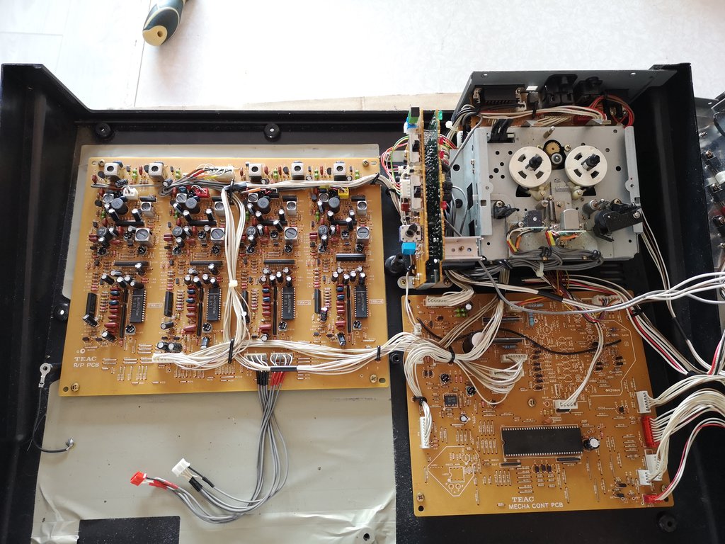  TASCAM(midistudio) model 644 - ремонт