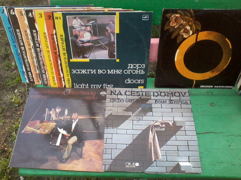  Наши виниловые приобретения.