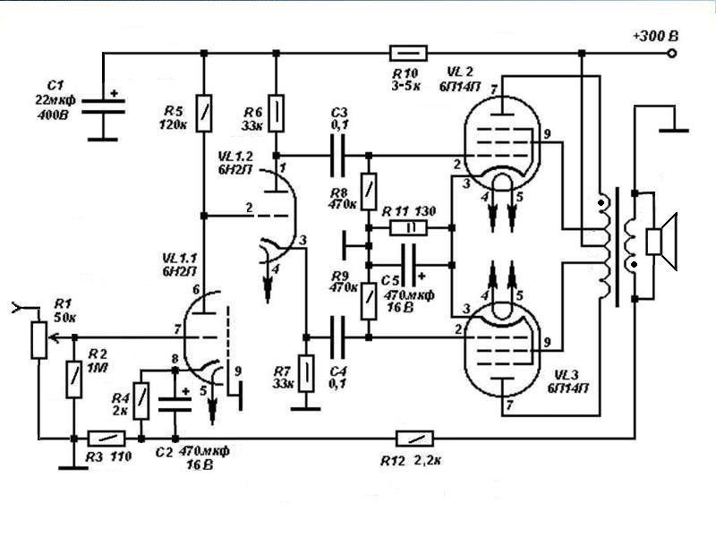 Стерео усилитель из останков \