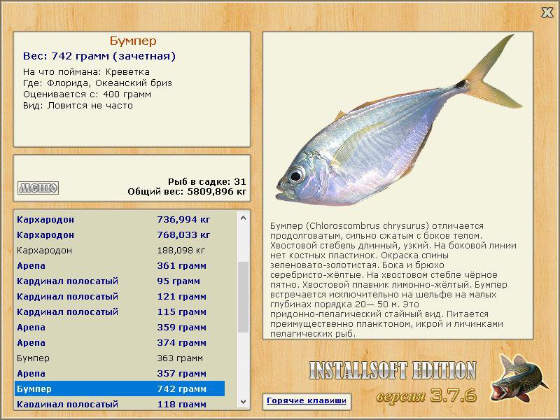 РУССКАЯ РЫБАЛКА Installsoft Edition 