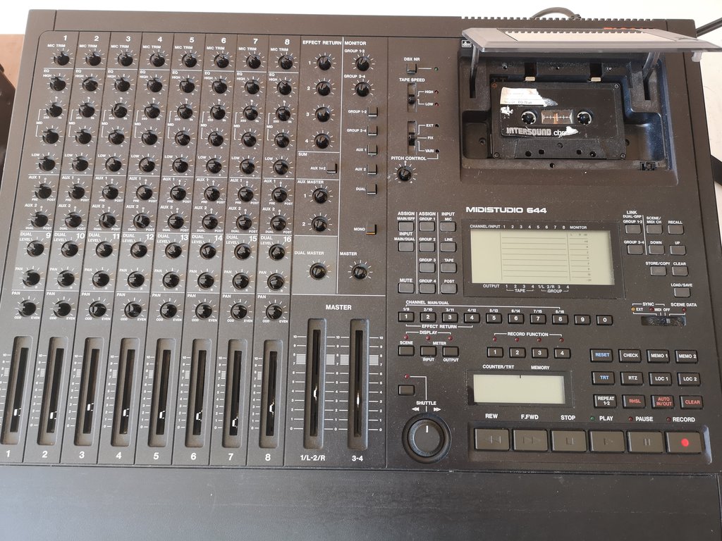  TASCAM(midistudio) model 644 - ремонт