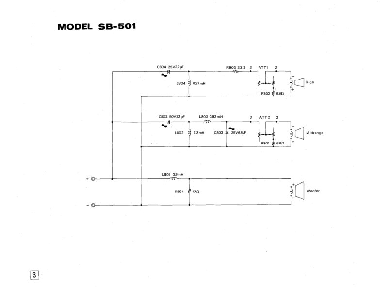 Акустика Technics SB-501