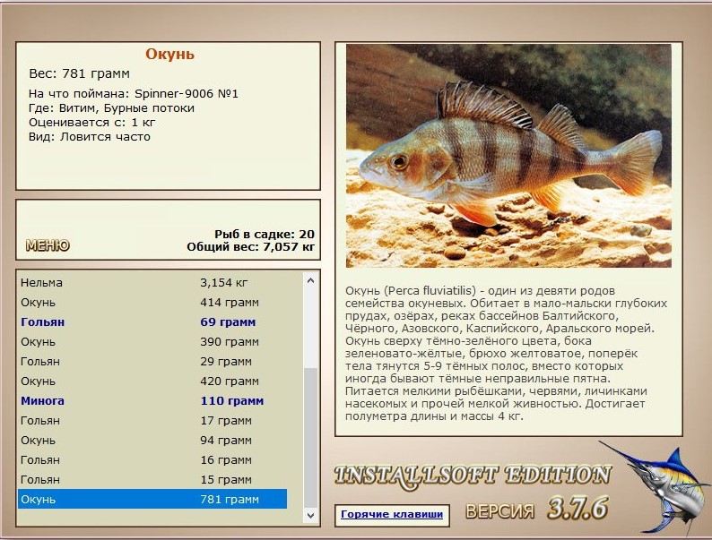 РУССКАЯ РЫБАЛКА Installsoft Edition 