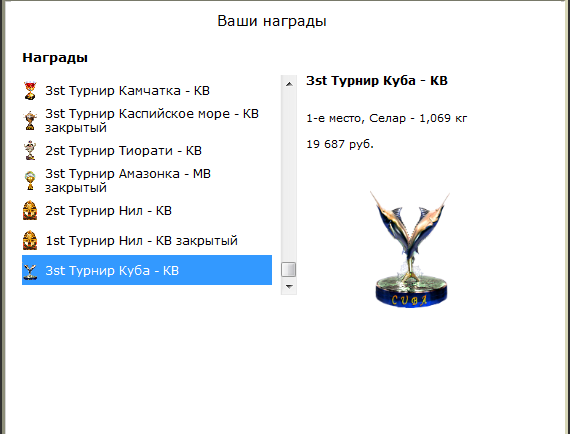 турниры • РУССКАЯ РЫБАЛКА