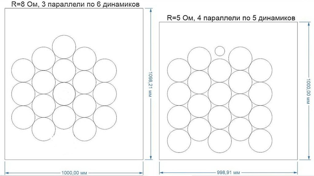 ГРУППОВОЙ излучатель ,акустика