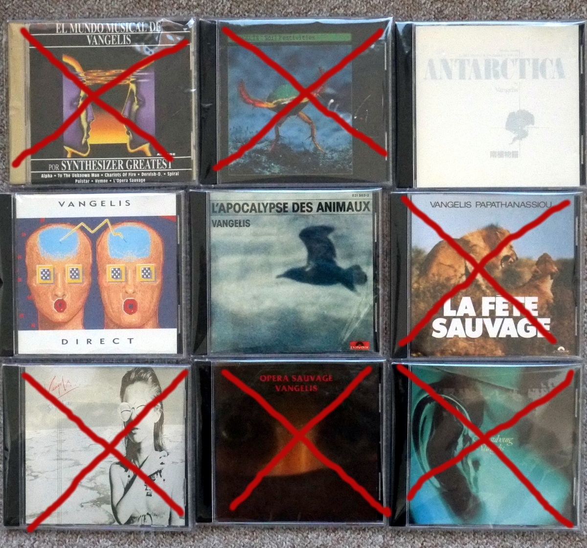  Фирменные CD. Ambient, electronic, tribal, rock, prog, pop.