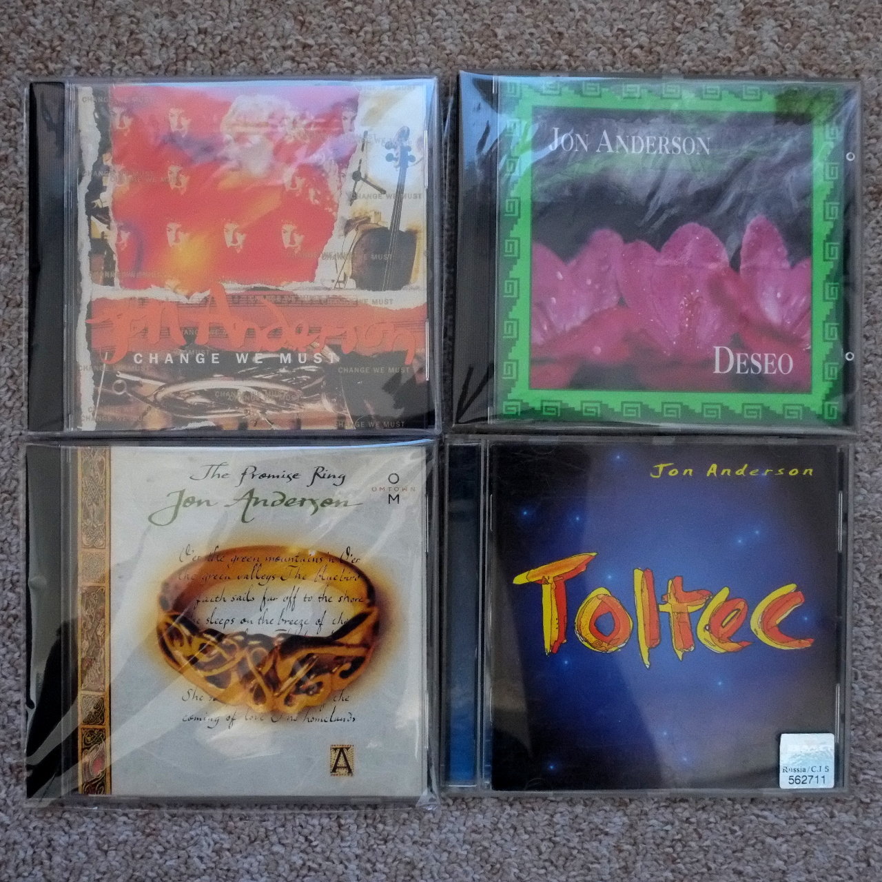  Фирменные CD. Ambient, electronic, tribal, rock, prog, pop.