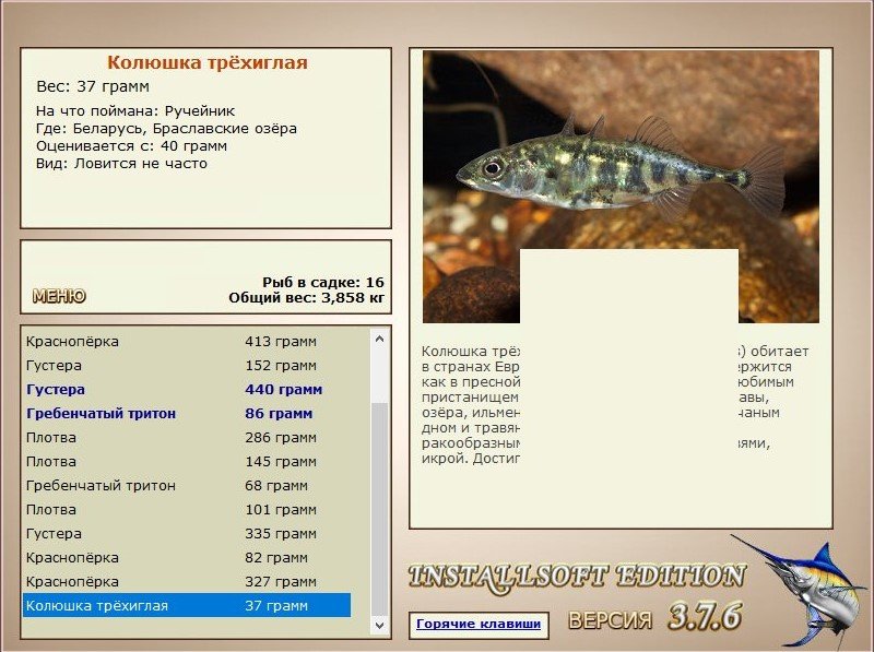РУССКАЯ РЫБАЛКА Installsoft Edition 