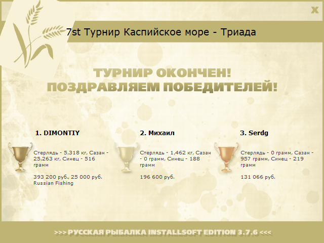 Каспийское море 
