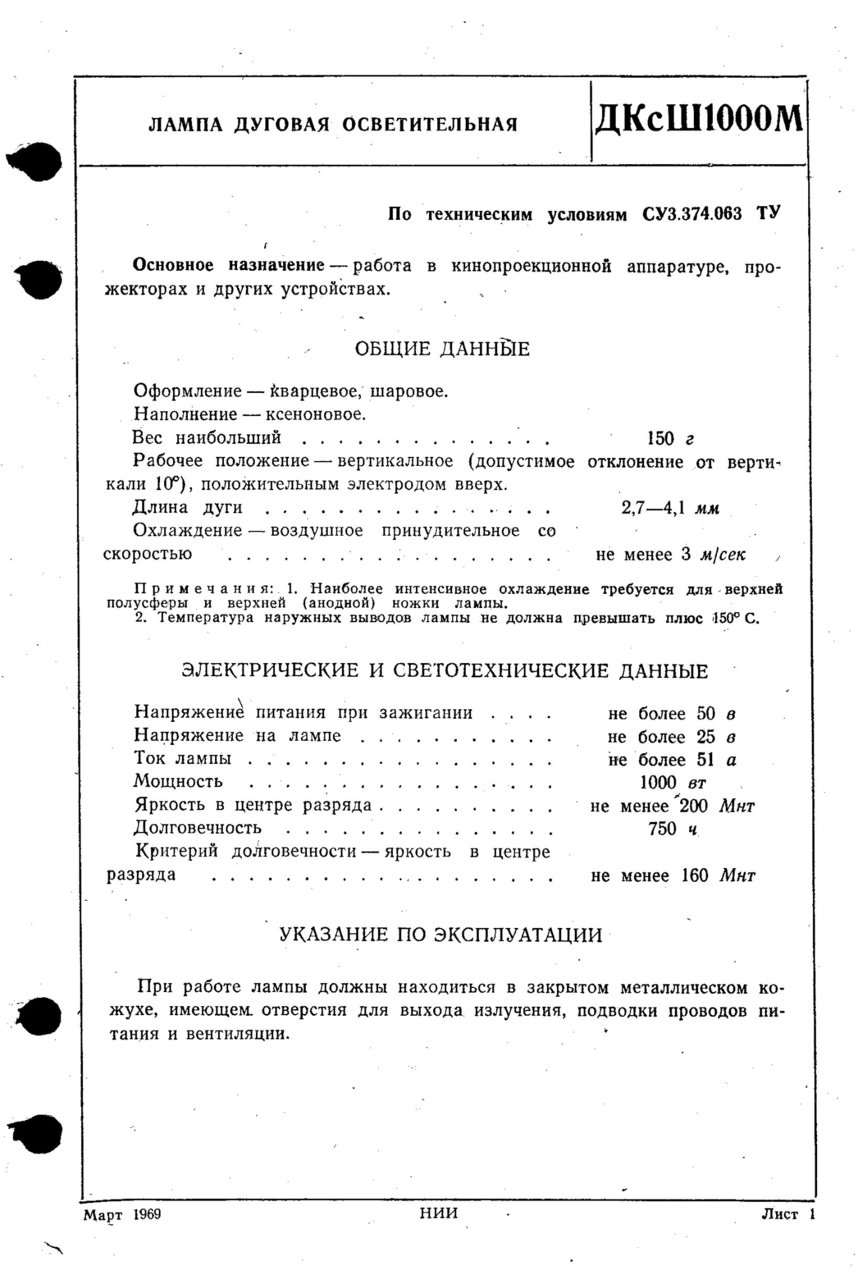  Советские видеопроекторы