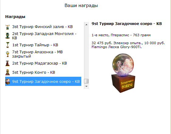 турниры • РУССКАЯ РЫБАЛКА