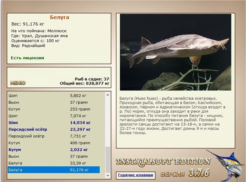 РУССКАЯ РЫБАЛКА Installsoft Edition 