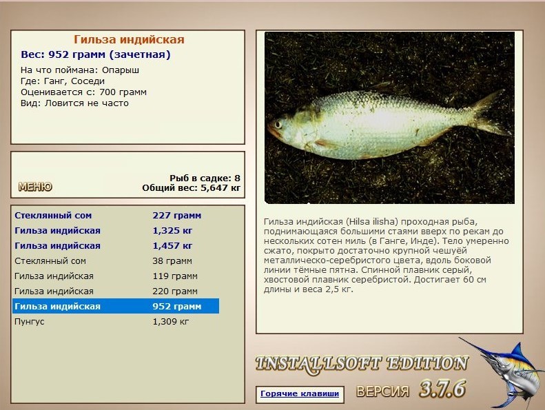 РУССКАЯ РЫБАЛКА Installsoft Edition 