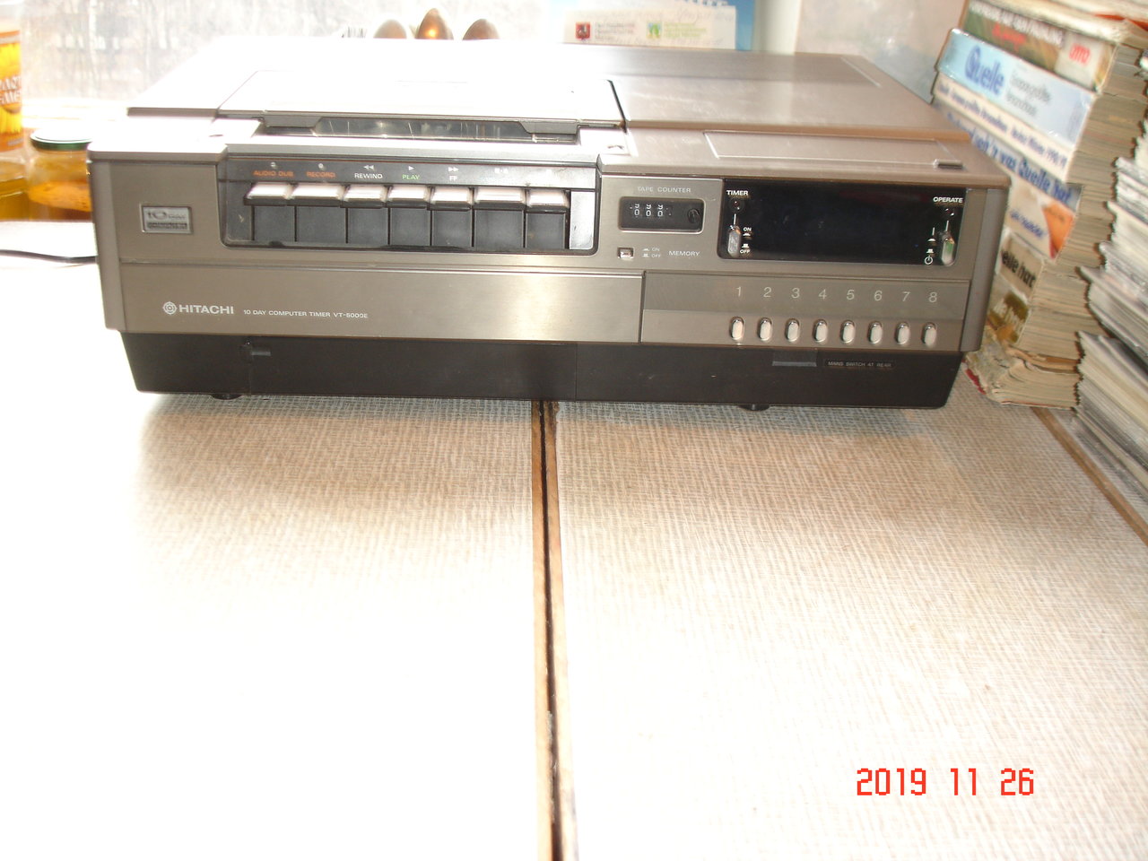  Видаки Hitachi 1970х - 1990х годов