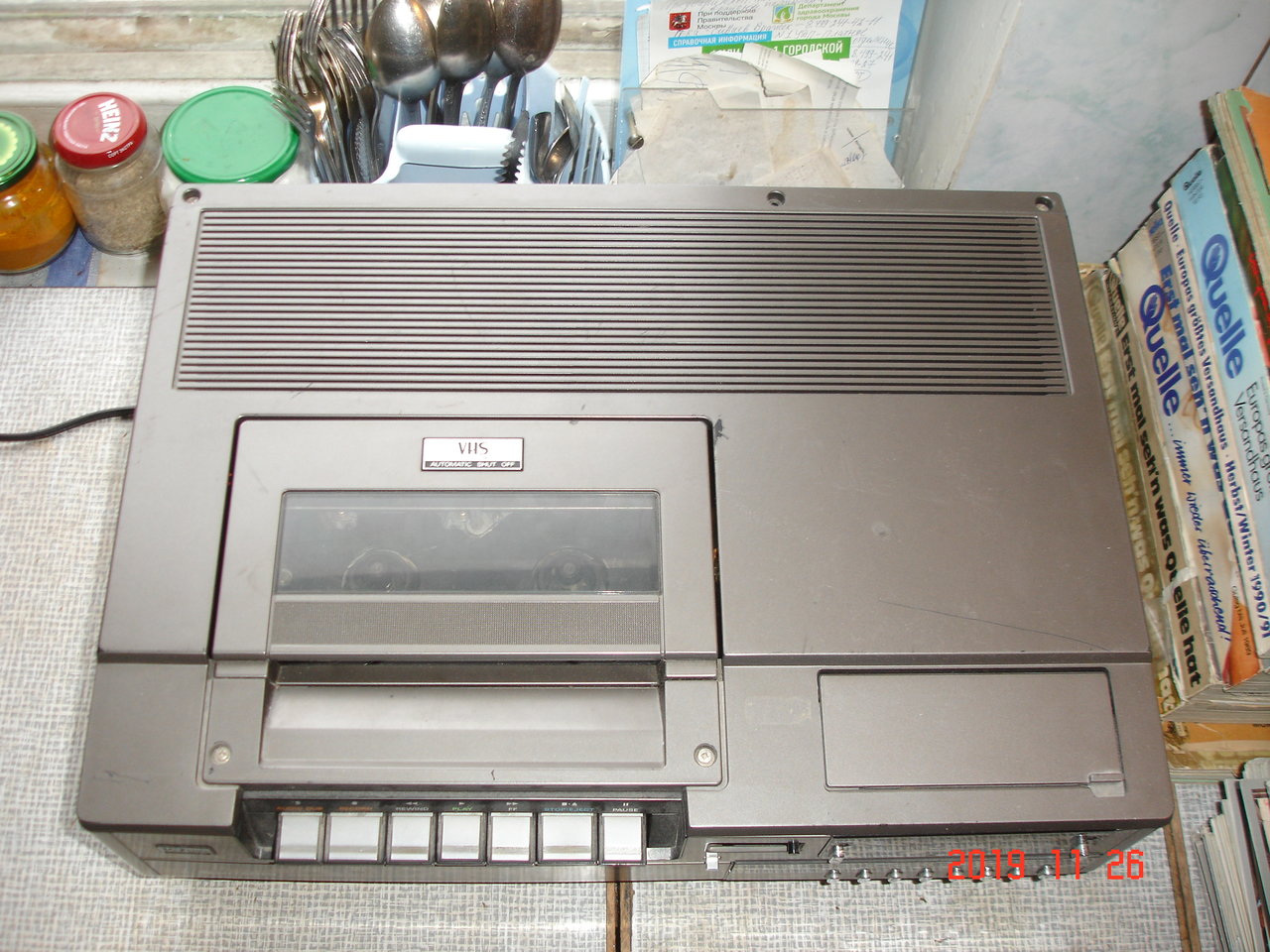  Видаки Hitachi 1970х - 1990х годов