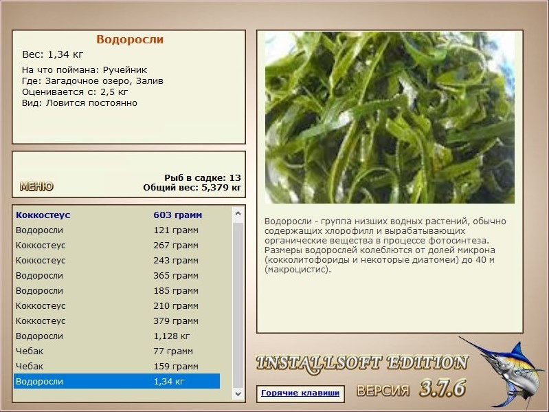 РУССКАЯ РЫБАЛКА Installsoft Edition 