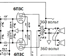 Трансформаторы лампового УНЧ