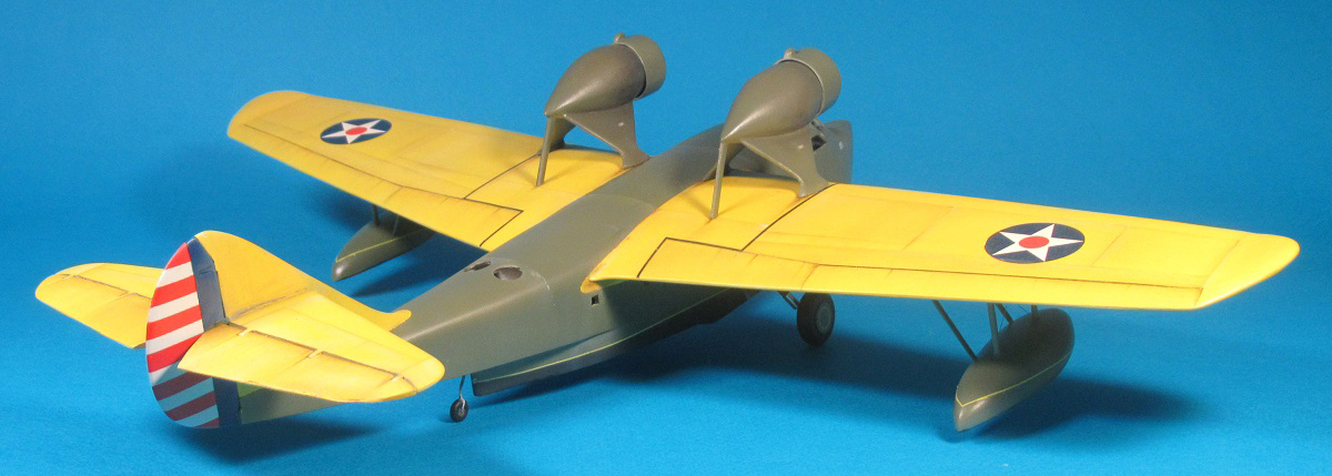 Морская коллекция: Douglas YB-11, 1:72, самоделка