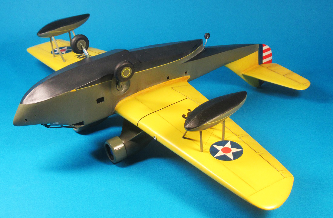 Морская коллекция: Douglas YB-11, 1:72, самоделка