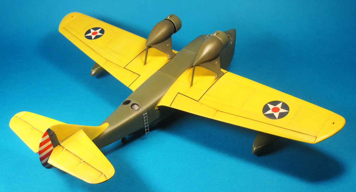 Морская коллекция: Douglas YB-11, 1:72, самоделка