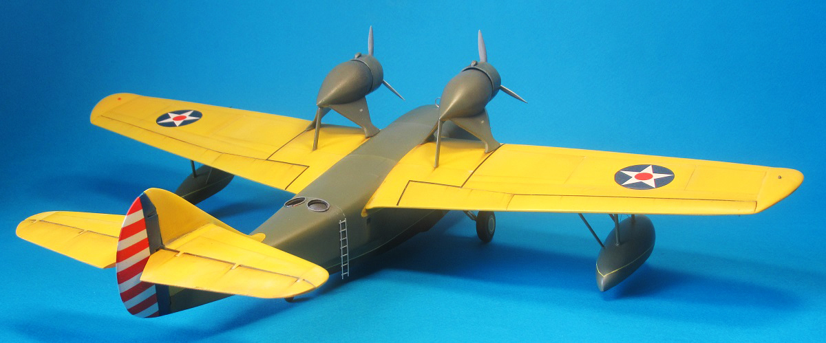 Морская коллекция: Douglas YB-11, 1:72, самоделка