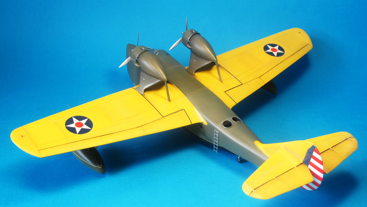 Морская коллекция: Douglas YB-11, 1:72, самоделка