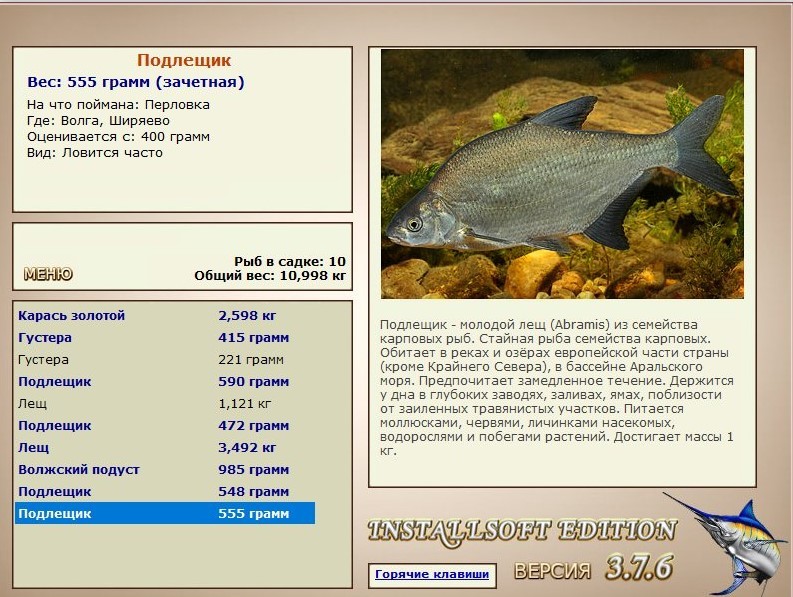 РУССКАЯ РЫБАЛКА Installsoft Edition 