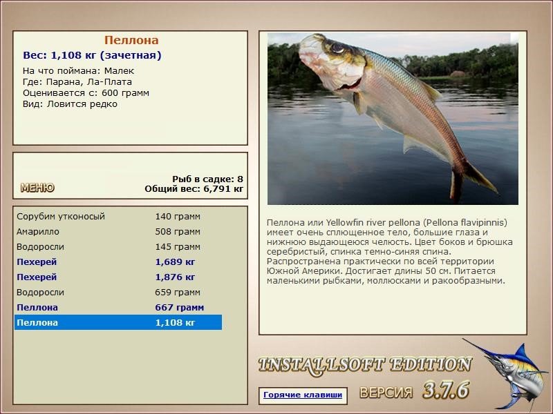 РУССКАЯ РЫБАЛКА Installsoft Edition 