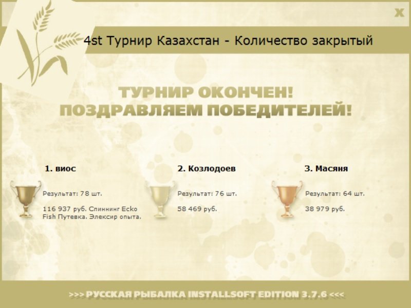 Путевки • Praise-турниры • РУССКАЯ РЫБАЛКА