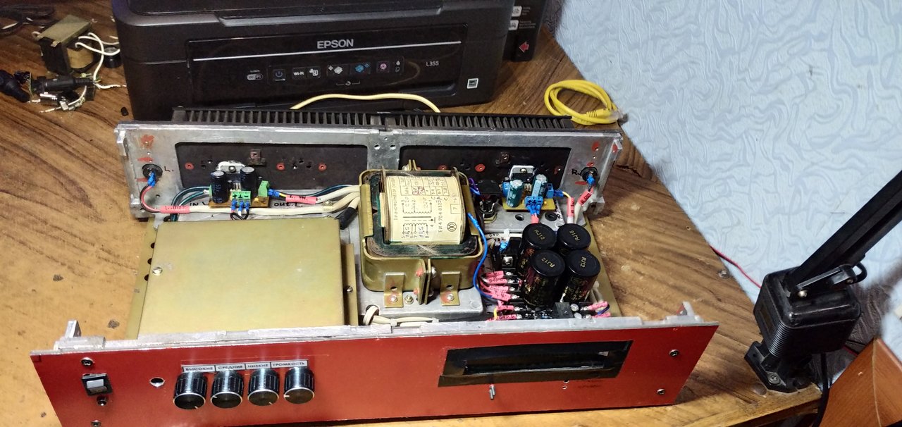 Самодельный усилитель на TDA7294
