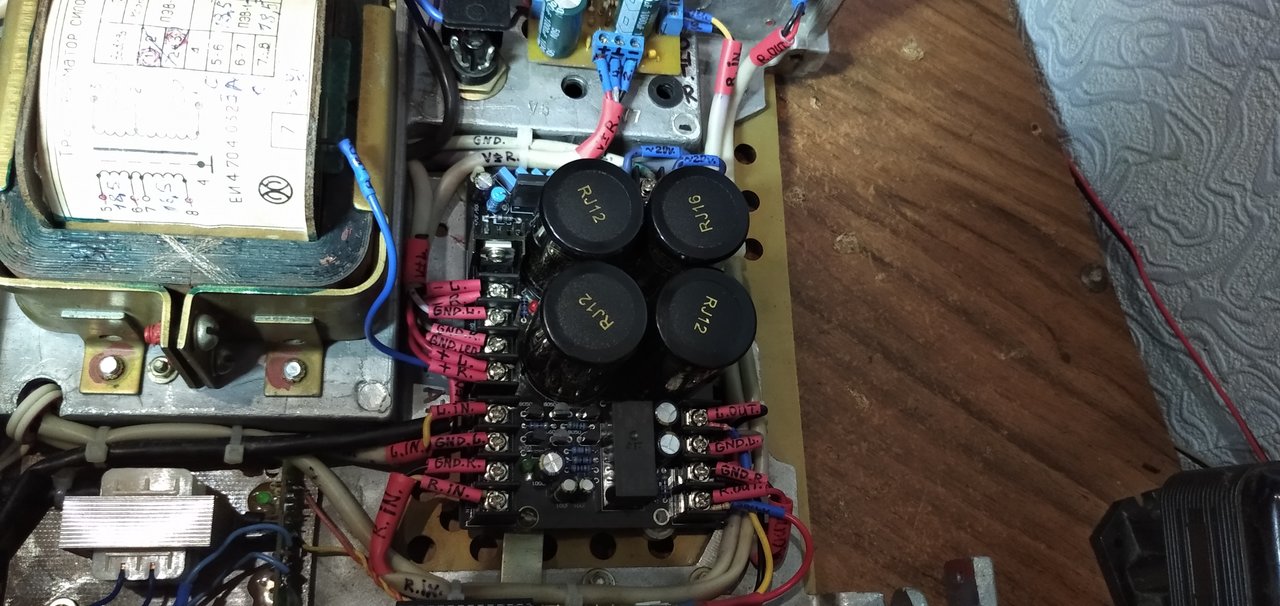 Самодельный усилитель на TDA7294