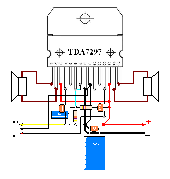 УМЗЧ Лайкова 7.0 в миниатюрном корпусе. Laykov's amplifier v.7.0