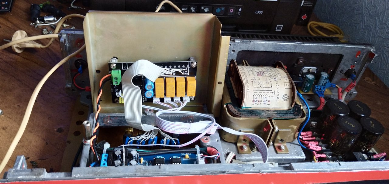 Самодельный усилитель на TDA7294