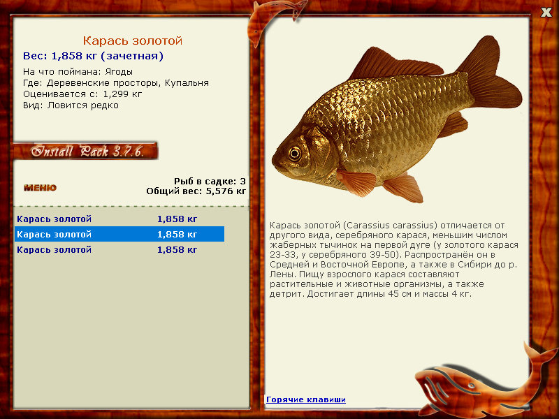 РУССКАЯ РЫБАЛКА Installsoft Edition 