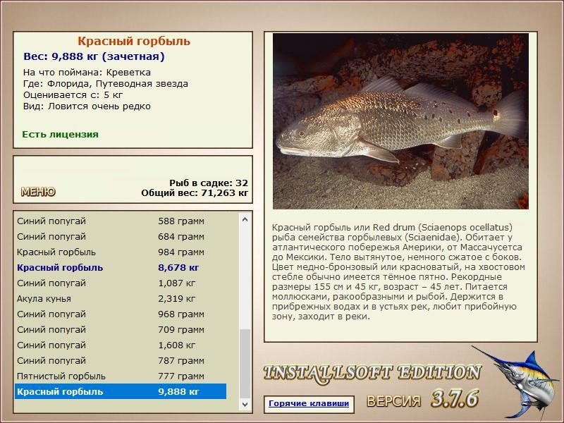 РУССКАЯ РЫБАЛКА Installsoft Edition 