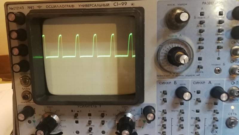  Осциллограф С8-19 Блок ЖКИ?