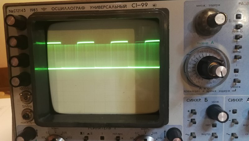  Осциллограф С8-19 Блок ЖКИ?