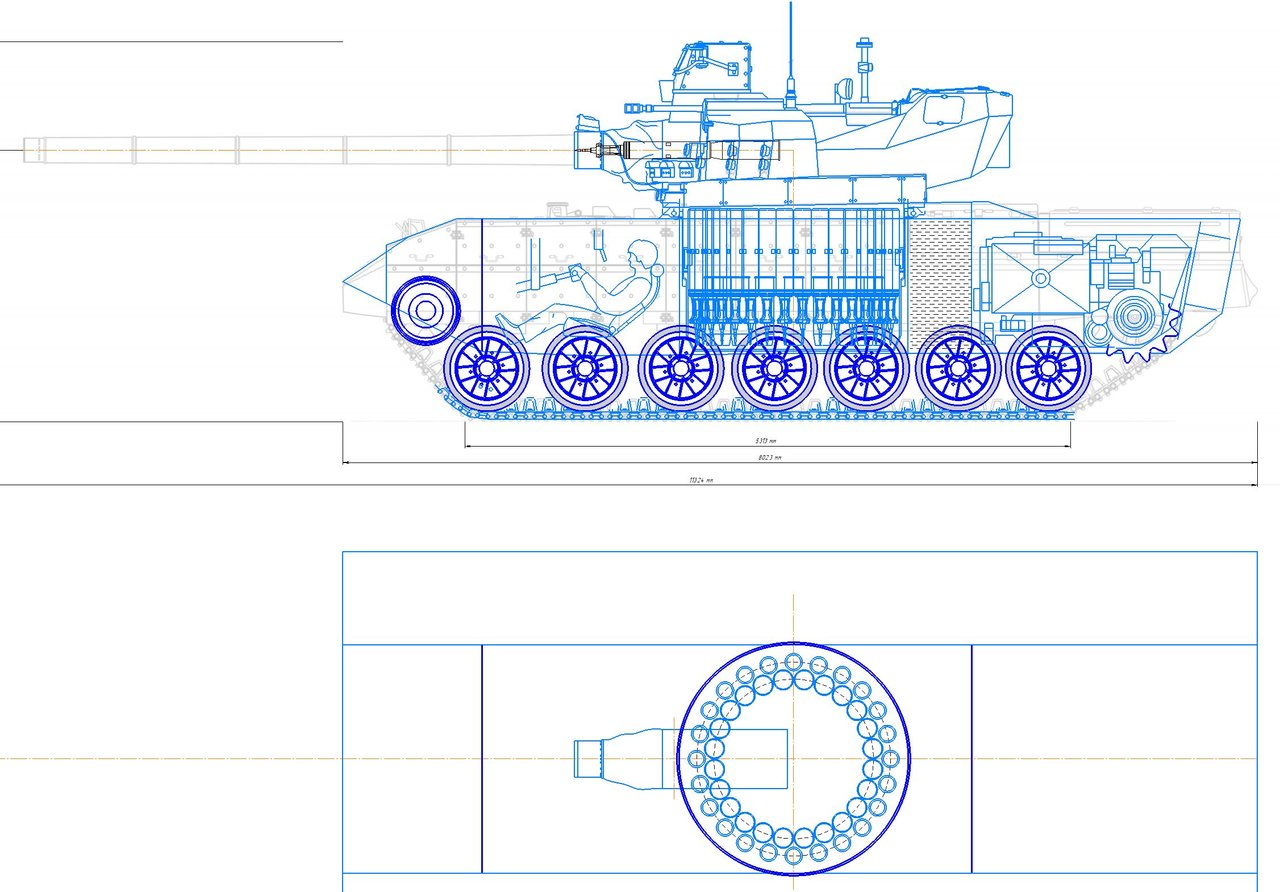 Т 14 армата чертеж