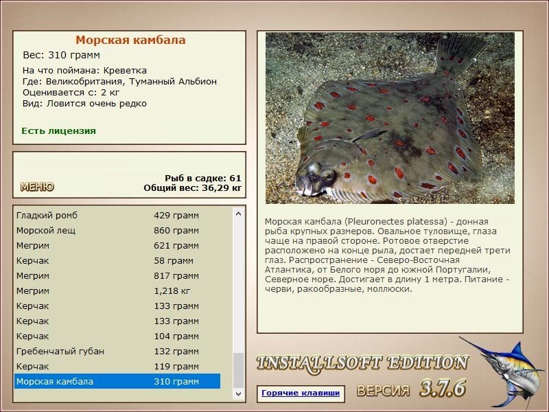 РУССКАЯ РЫБАЛКА Installsoft Edition 