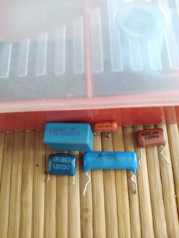  Куплю конденсаторы стирофлексовые 33nF 400-630V