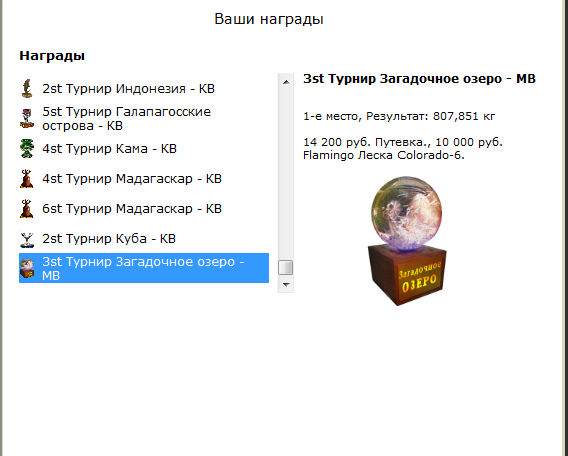 турниры • РУССКАЯ РЫБАЛКА