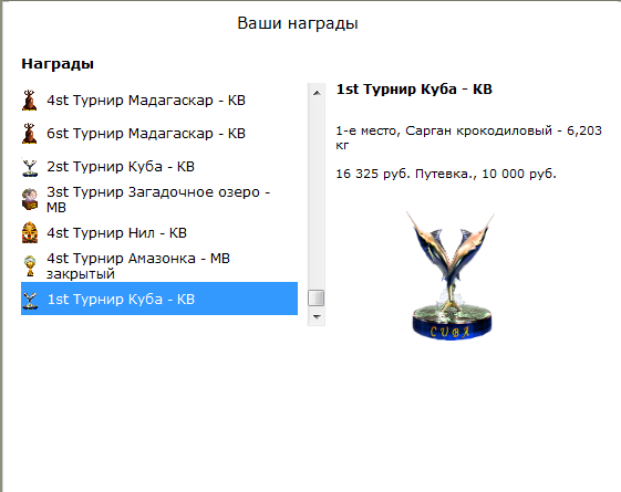 турниры • РУССКАЯ РЫБАЛКА